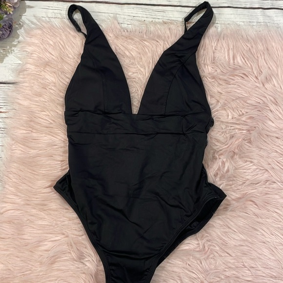NWT Andie Swim The Sardinia One Piece Swimsuit Black - Picture 7 of 9